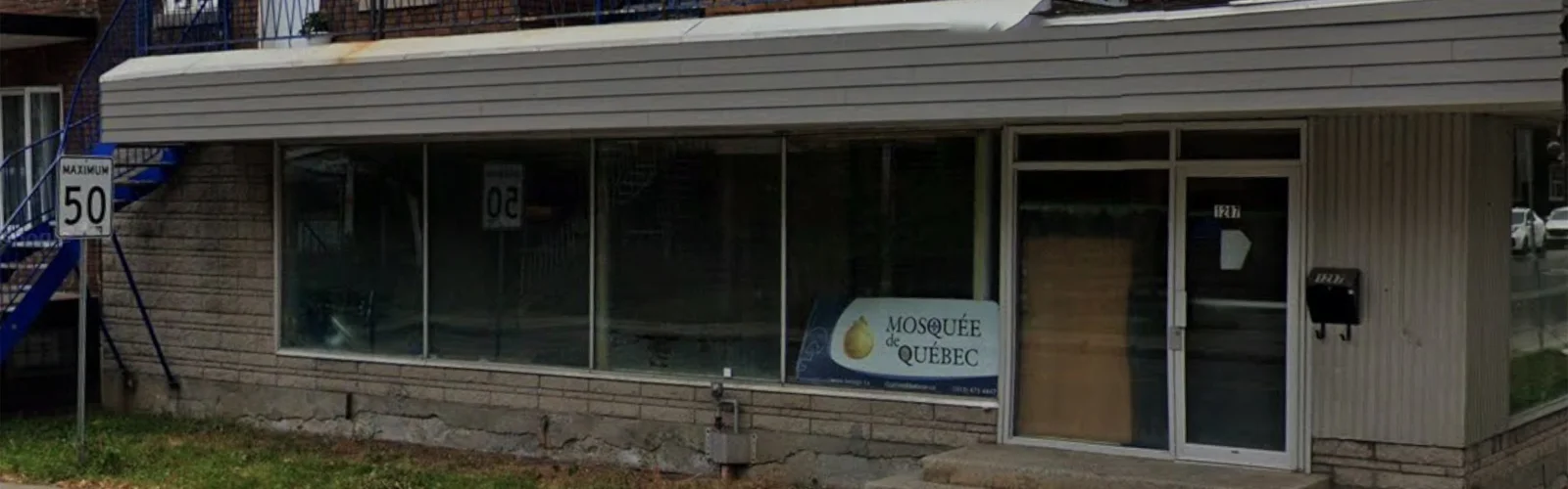 Exterior view of Mosquée de Québec à Limoilou Quebec City building